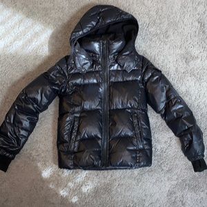 S13 black down jacket